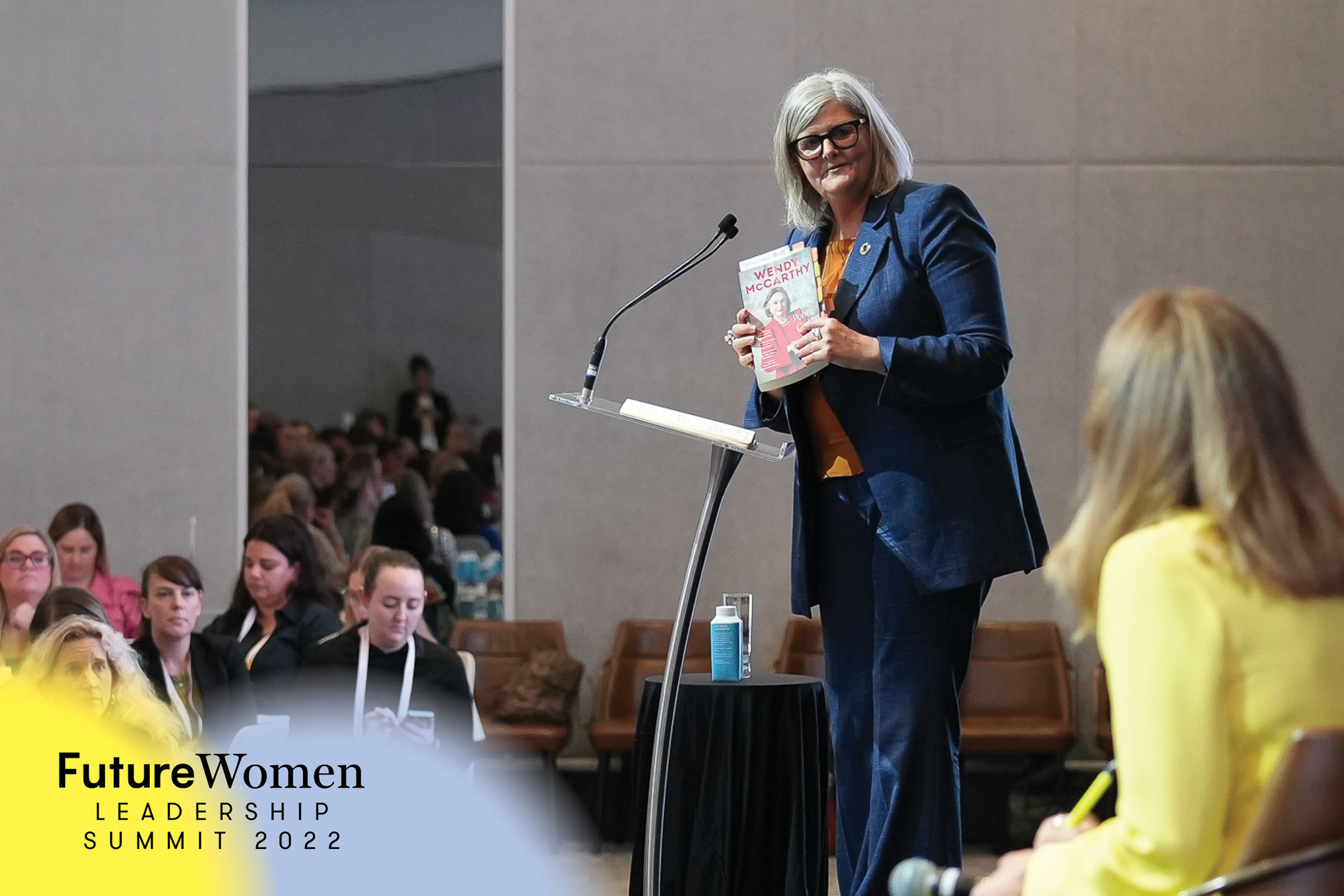 Sam Mostyn offered her advice on how to ask for what you want at the Four Seasons in Sydney
