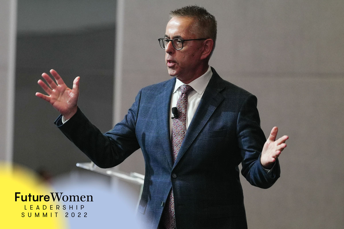 Dr Norman Swan delivered a keynote address at Future Women's Leadership Summit 2022
